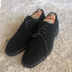 Salvatore Ferragamo suede derbies